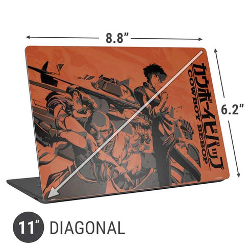 Cowboy Bebop Bebop Crew Universal Laptop 11in (8.8 x 6.2in) Skin